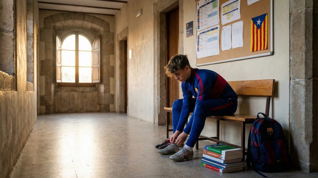 바로셀로나 유스 축구선수 학교 교육